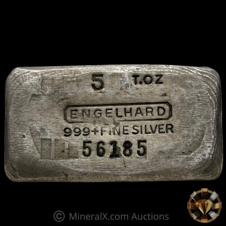 5oz Engelhard 7th Series Vintage Silver Bar