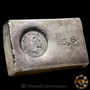 5.6oz The Washington Mint Odd Weight Vintage Silver Bar With Deep Struck Hallmark