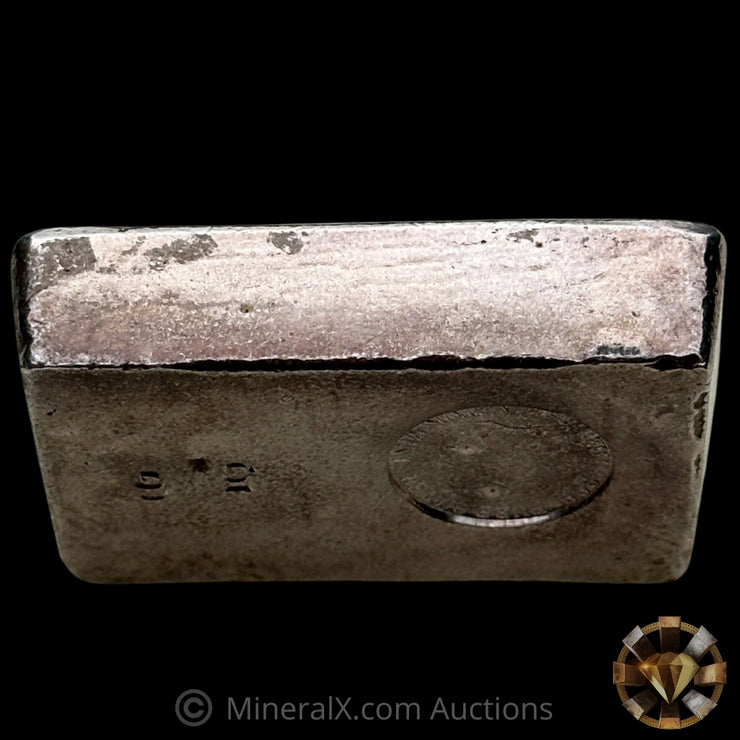 5.6oz The Washington Mint Odd Weight Vintage Silver Bar With Deep Struck Hallmark
