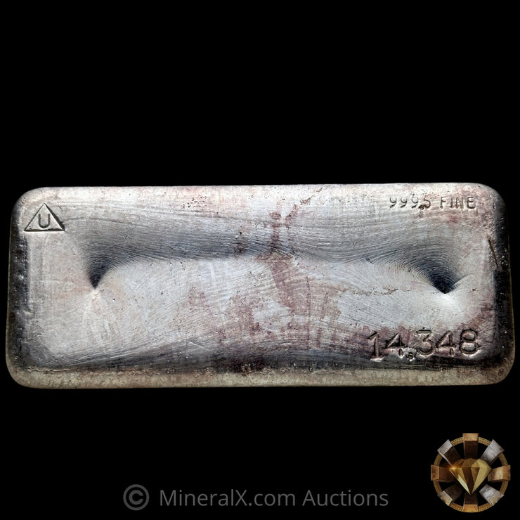 14.348oz Delta Smelting & Refining Rare Odd Weight Vintage Silver Bar