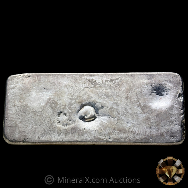 14.348oz Delta Smelting & Refining Rare Odd Weight Vintage Silver Bar