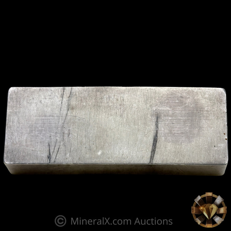 16.075oz (1/2Kilo) Engelhard 5 Digit Variety Bull Logo Extruded Vintage Silver Bar