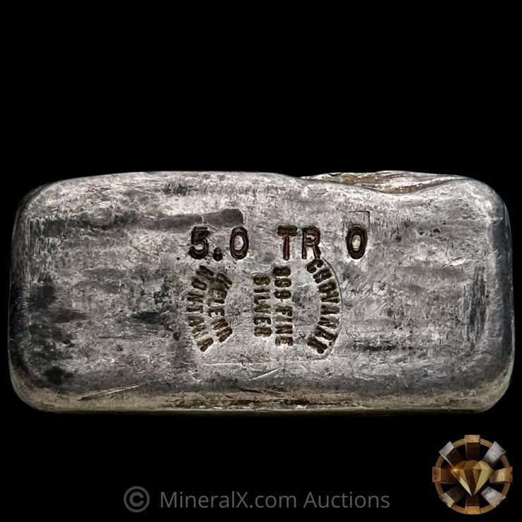 5oz Chovanak Helena Montana Vintage Silver Bar