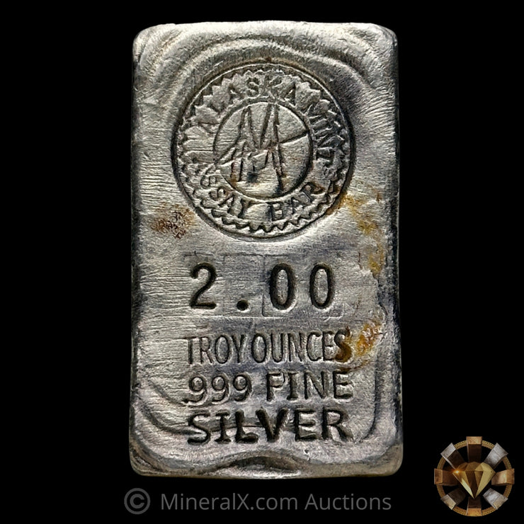 2oz Alaska Mint Silver Bar