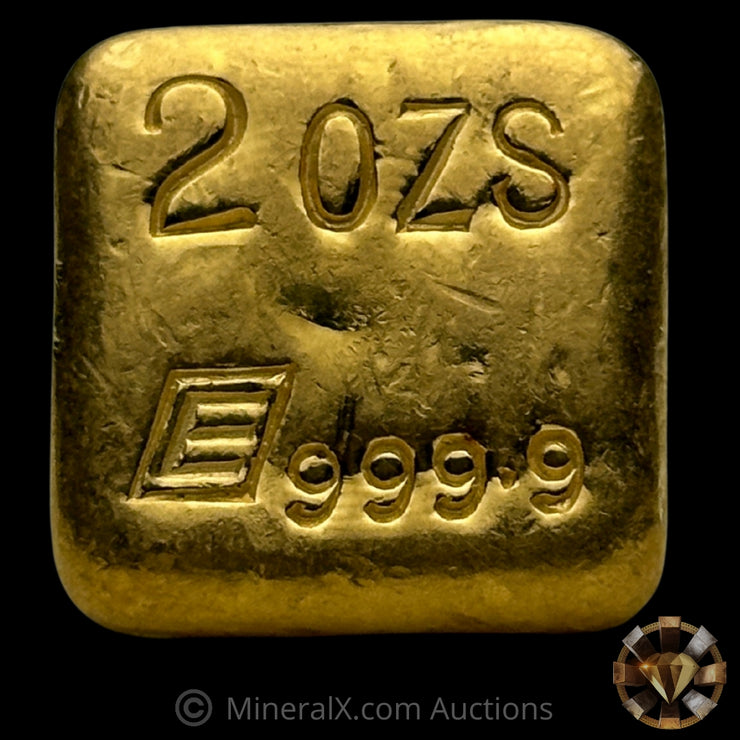 2oz Engelhard London Vintage Gold Bar