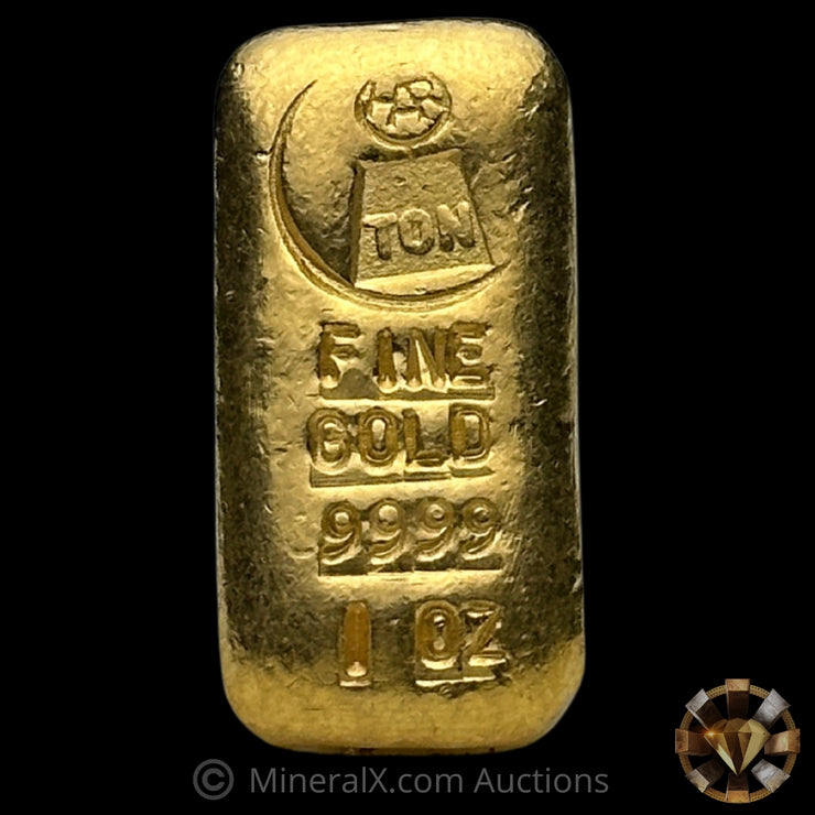 1oz Harrington Vintage Gold Bar