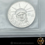 1oz 1986 Engelhard Rare MTB Bank Liberty Trade Platinum Vintage Coin Mint in Seal With Assay Certificate