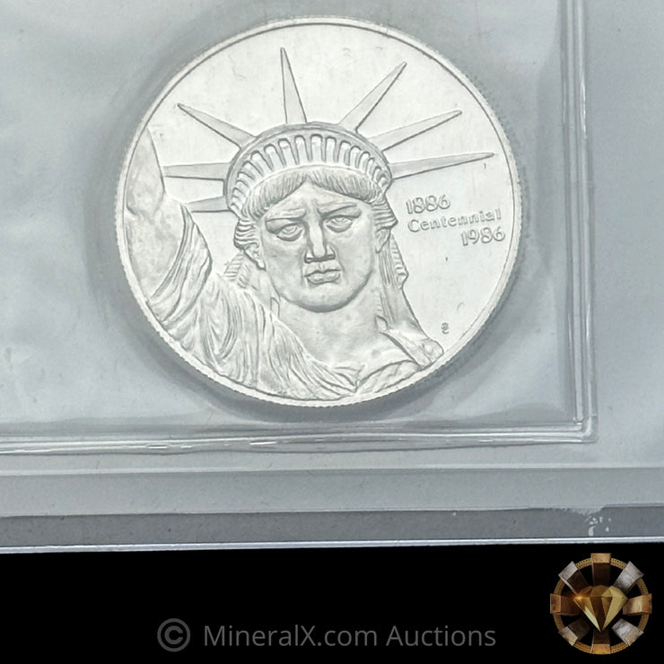 1oz 1986 Engelhard Rare MTB Bank Liberty Trade Platinum Vintage Coin Mint in Seal With Assay Certificate