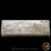 100oz Strickland Vintage Silver Bar