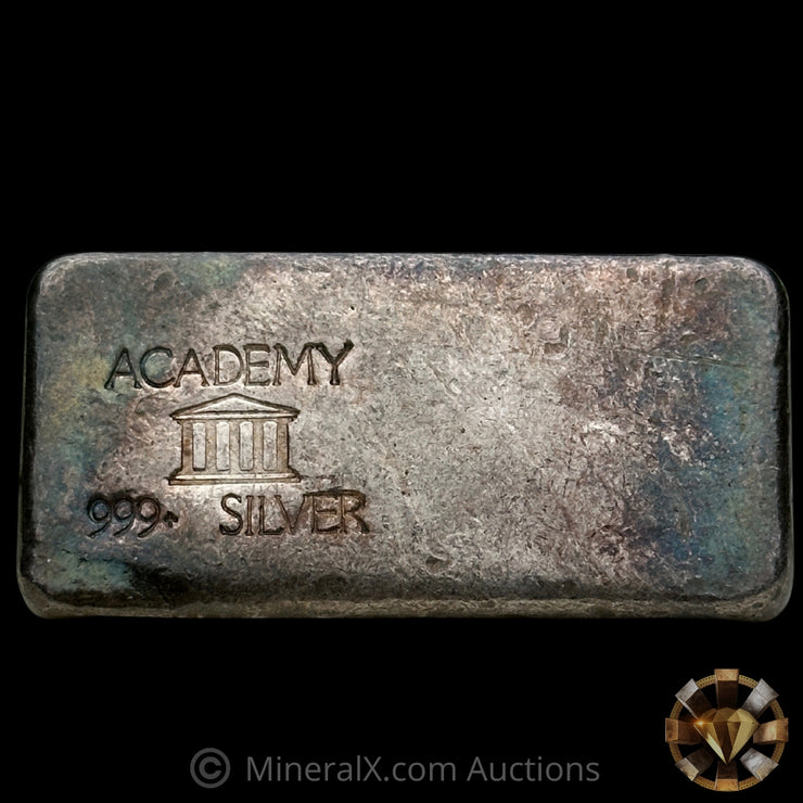 5.5oz Academy Vintage Silver Bar