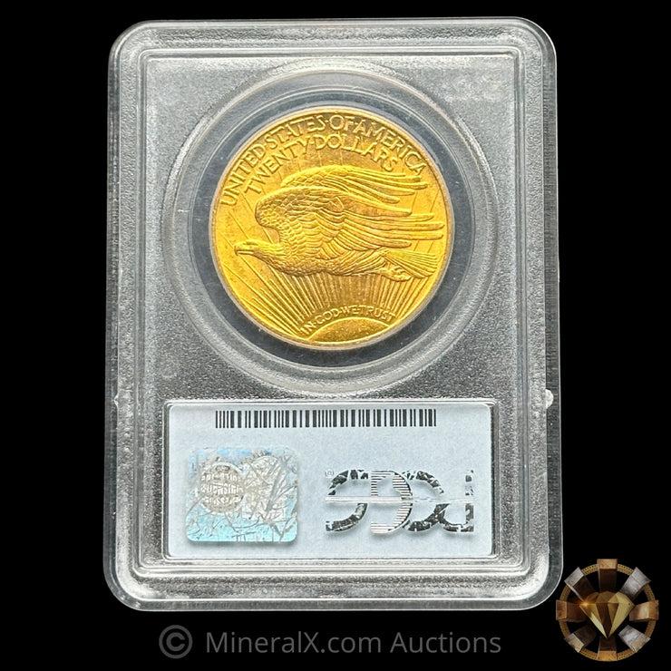 1924 $20 Saint Gaudens Double Eagle Gold Coin PCGS MS63