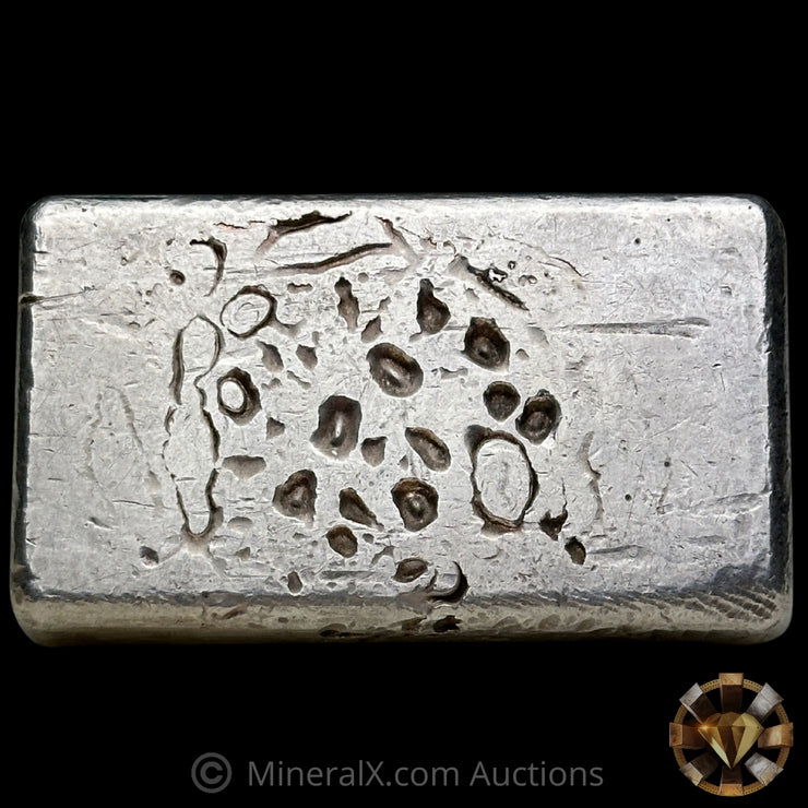 10oz Engelhard Bull Logo Vintage Silver Bar