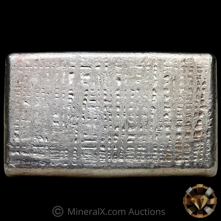 10oz Engelhard Waffle Back Vintage Silver Bar