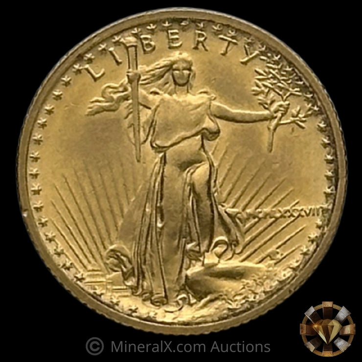 1/10oz 1987 Roman Numeral AGE Vintage Gold Coin