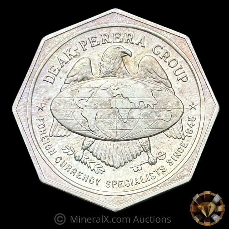 1oz 1974 Deak Perera Group DP Vintage Silver Coin