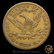 1881 (.48375oz AGW) $10 Liberty Head Vintage US Gold Coin