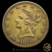1898 (.48375oz AGW) $10 Liberty Head Vintage US Gold Coin