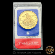 1oz 1985 Engelhard Proof Prospector Gold Coin Mint In Original Seal With No Staples