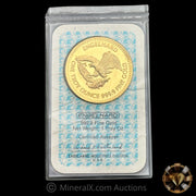 1oz 1985 Engelhard Proof Prospector Gold Coin Mint In Original Seal With No Staples
