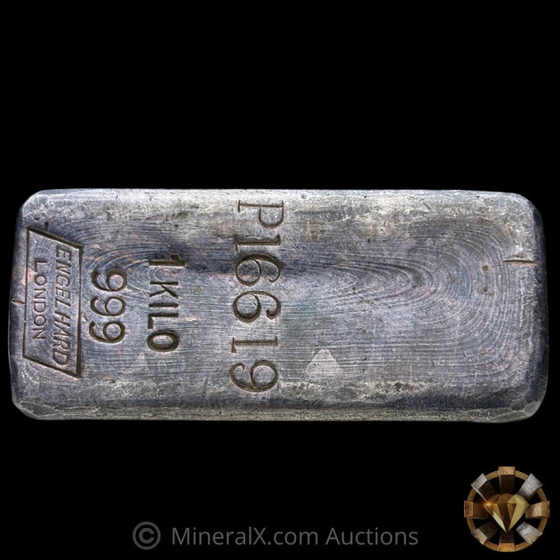 Kilo Engelhard London P Prefix Portrait No Counterstamp Variety Vintag ...