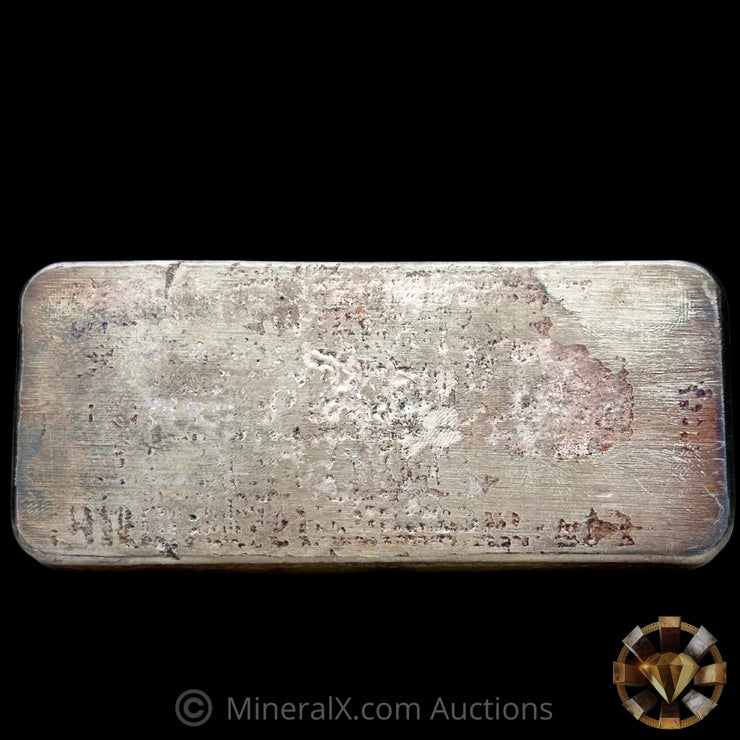 Kilo Engelhard London Exceedingly Rare Large T Prefix Variety Vintage Silver Bar