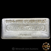 Kilo Engelhard 1st Series Vintage Silver Bar