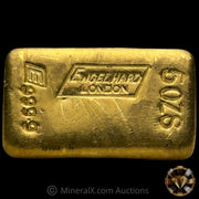 5oz Engelhard London Vintage Gold Bar