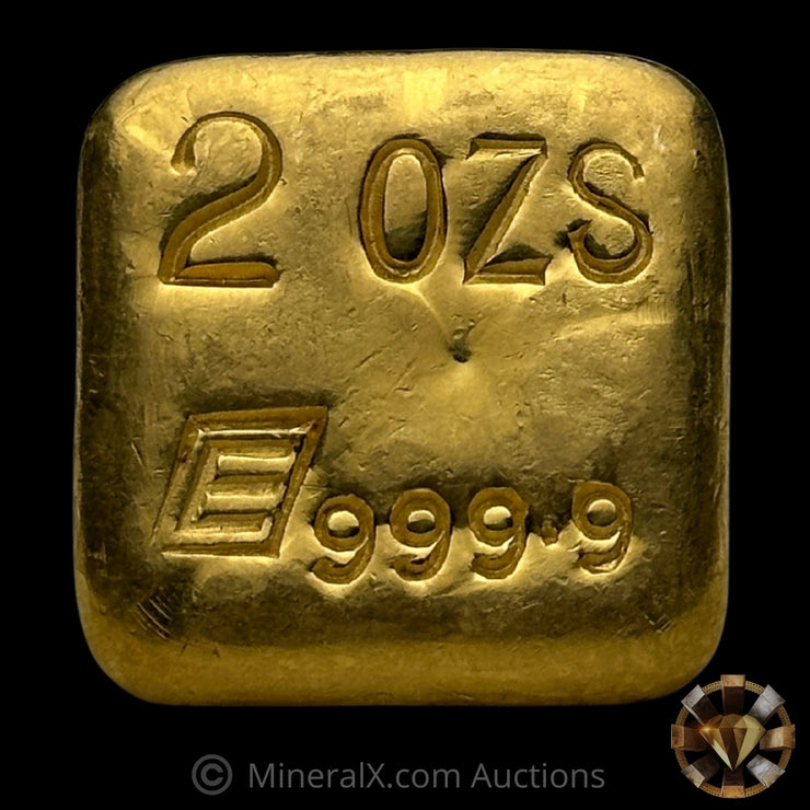 2oz Engelhard London Vintage Gold Bar