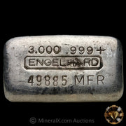 3oz Engelhard MFR Vintage Silver Bar