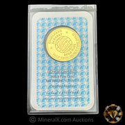 1/2oz 1982 Engelhard Proof Prospector Gold Coin Mint In Original Seal With No Staples
