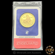 1/2oz 1985 Engelhard Proof Prospector Gold Coin Mint In Original Seal With No Staples