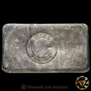 Kilo Engelhard Australia Reverse Stamp Vintage Silver Bar With Rare SILEC Counterstamp