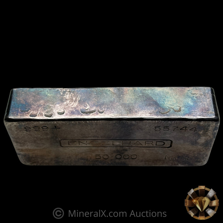 50oz Engelhard 4th Series MFR Vintage Silver Bar