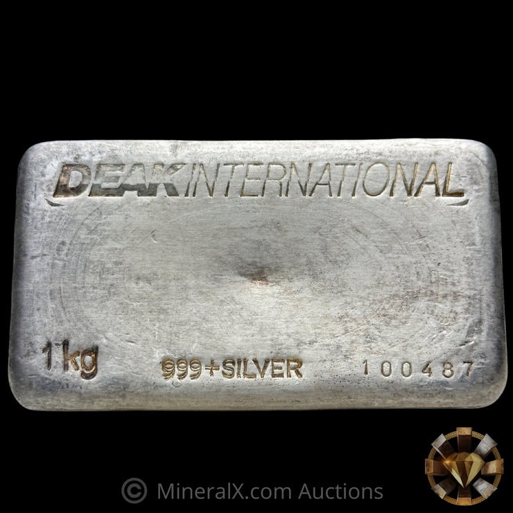 Kilo Deak International Vintage Silver Bar