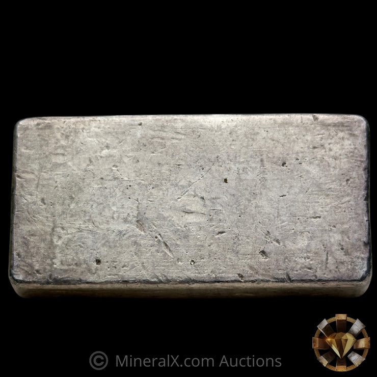 10oz Engelhard Bull Logo 1. Prefix Variety Vintage Silver Bar