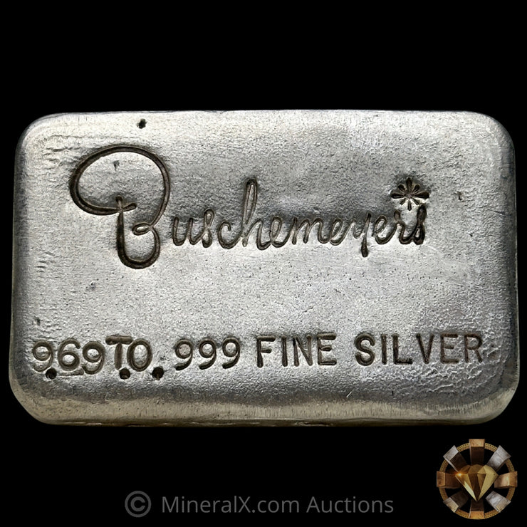 9.69oz Buschemeyers Vintage Silver Bar