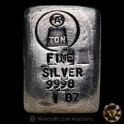 1oz Harrington Metallurgy Australia Vintage Silver Bar