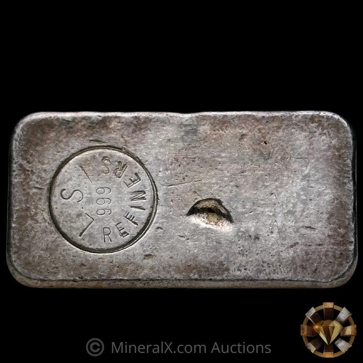 100g LSI Refiners Vintage Silver Bar