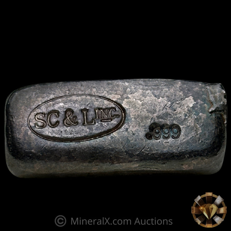 1.27oz SC & L inc Vintage Silver Bar