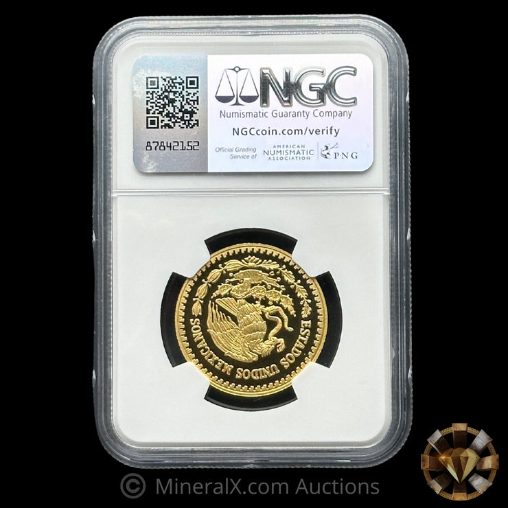 2023 1/2oz Proof Mexican Onza Libertad Gold Coin NGC PF70 Ultra Cameo