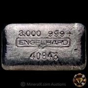 3oz Engelhard Vintage Silver Bar