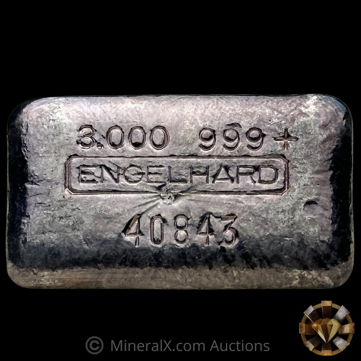 3oz Engelhard Vintage Silver Bar