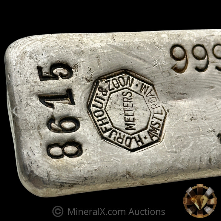 1000g (Kilo) Drijfhout & Zoon Melters Amsterdam Vintage Silver Bar