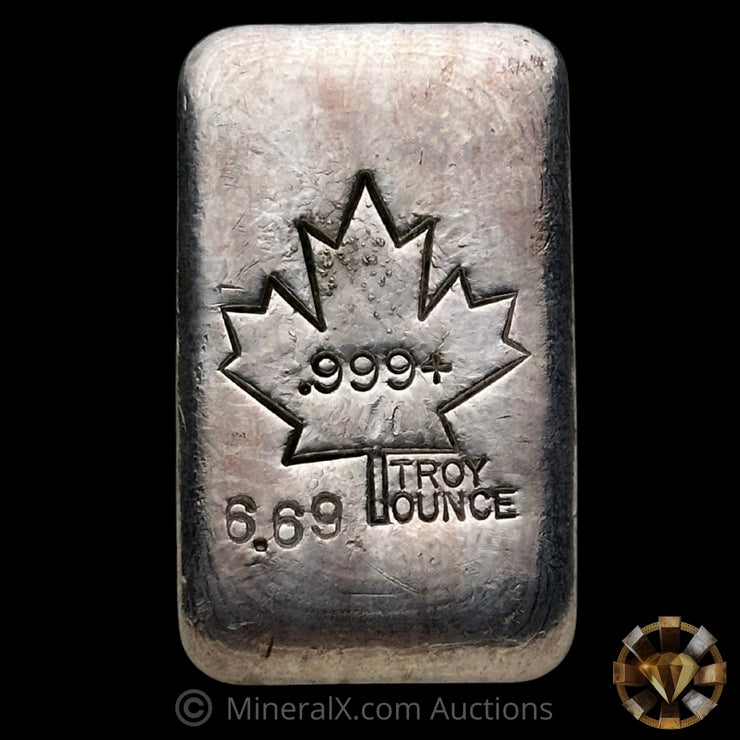 6.69oz Maple Leaf Silver Bar