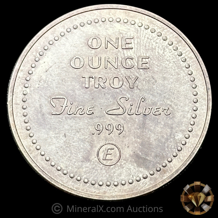 1oz Xerox Engelhard SpringField Service Best Of The Best Vintage Silver Coin