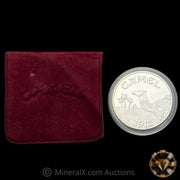 1oz 1993 Camel Vintage Silver Coin With Red Velvet Pouch