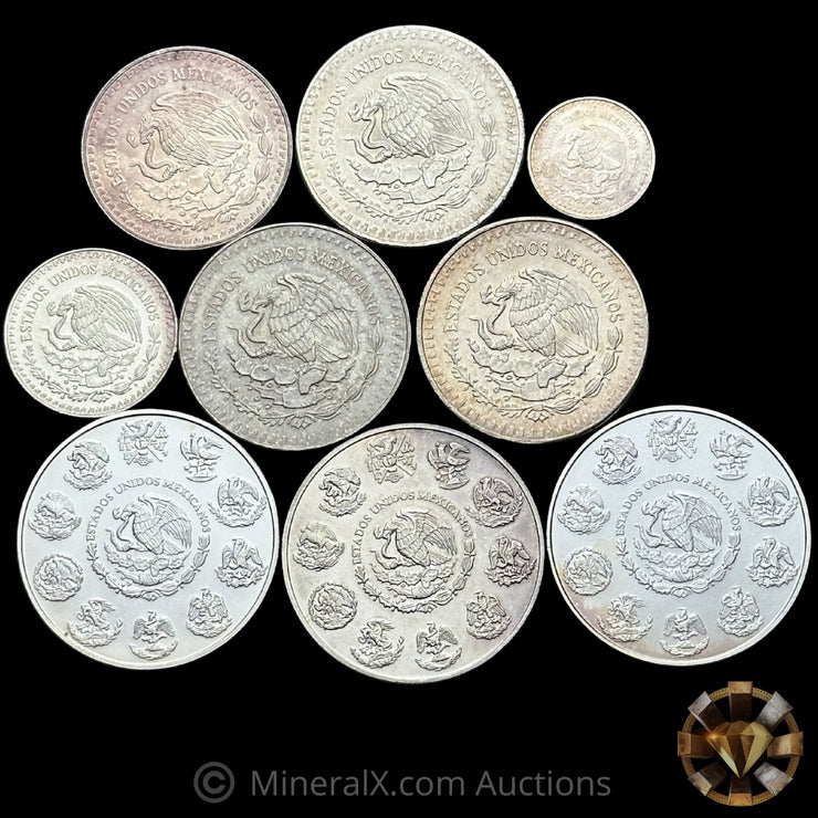 7.35oz Mexican Libertad Silver Coin Lot (Mixed Dates)