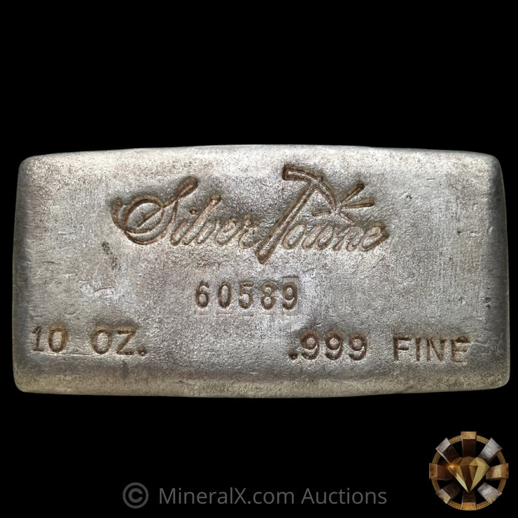 10oz Silvertowne Gridback Vintage Silver Bar