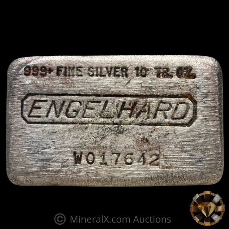 10oz Engelhard W Series Vintage Silver Bar