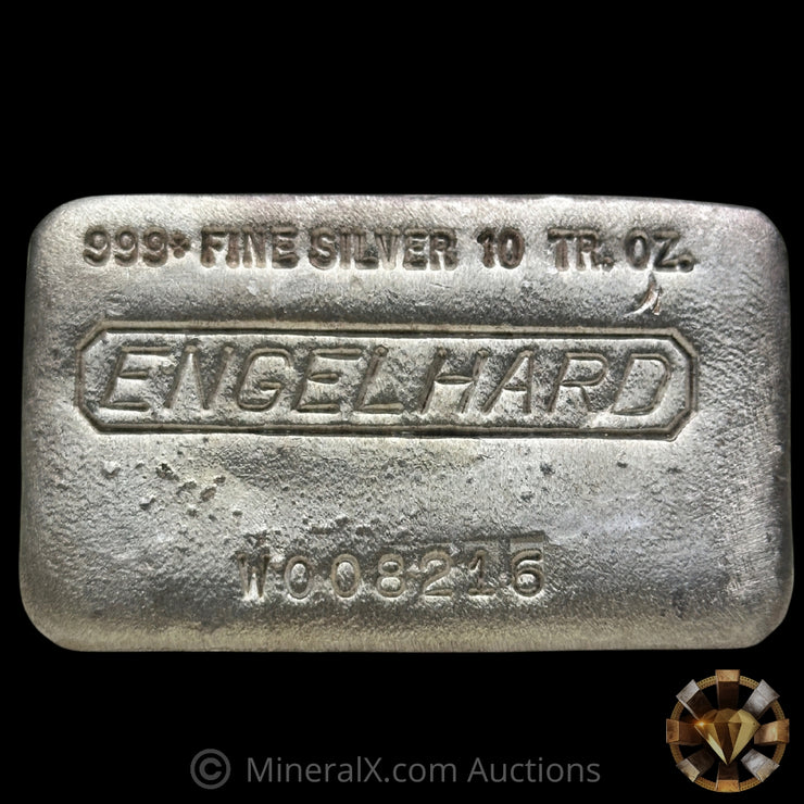 10oz Engelhard W Series Vintage Silver Bar